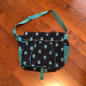 GAP owl messenger bag!